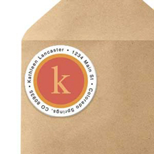Shop Round Labels at Colorful Images